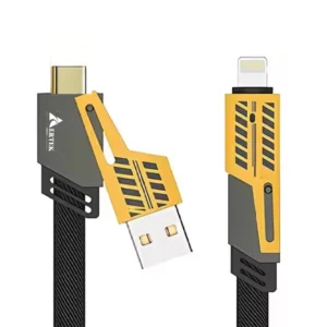 Aertek 4 IN 1, 65W Fast Charging کابل شارژ