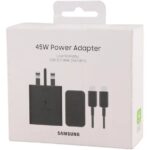 خرید شارژر دیواری سامسونگ 45 وات EP-T4511 اصل ویتنام با کابل Type-C